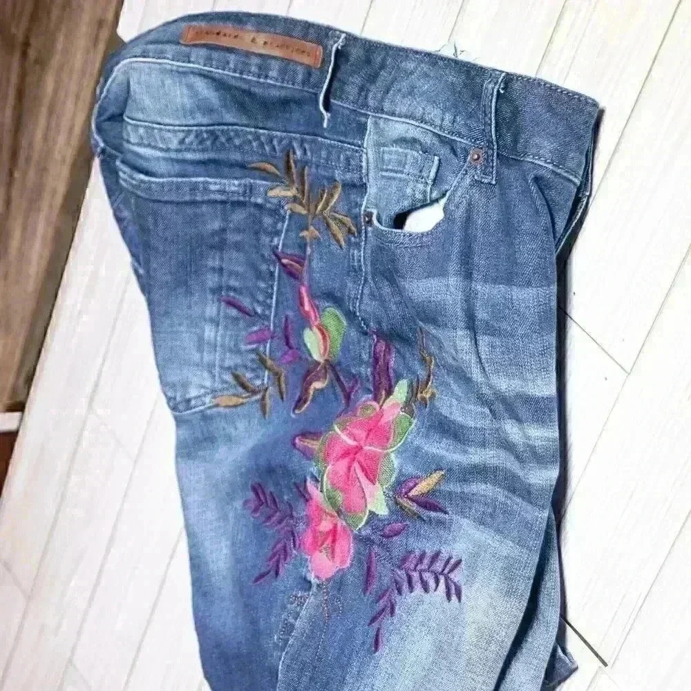 Standards And Practices Plus Size 16 Embroidered … - image 8